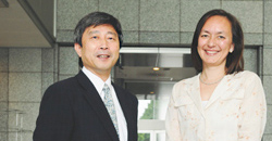 Mari Yamashita Director of the United Nations Information Center (UNIC) in Tokyo Ryo Oshiba Board Member/ Executive Vice President